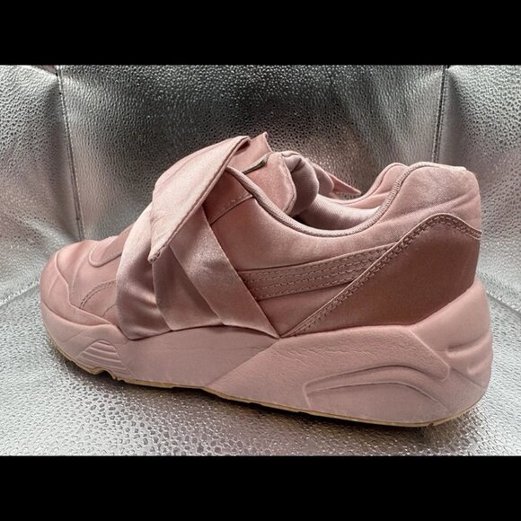 Size 7.5 - PUMA Fenty x Bow Pink W Rihanna Sneakers - Picture 6 of 10